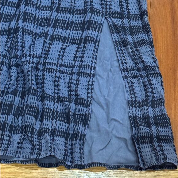 NWT Splendid Cleo Plaid Maxi plaid print Dress size SP - Picture 7 of 12